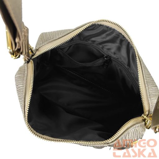 Zellia Női Oldaltáska Zlb210 Bronz  - Broove -