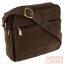 Férfi Bőr Oldaltáska 251L-Mh-3237 Brown