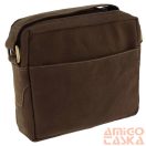 Férfi Bőr Oldaltáska 251L-Mh-3237 Brown