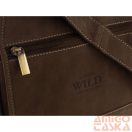 Férfi Bőr Oldaltáska 251L-Mh-3237 Brown