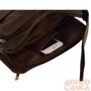 Férfi Bőr Oldaltáska 251L-Mh-3237 Brown