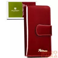 Peterson Női Bőr Pénztárca Ptn Bc-76116-0599 Red