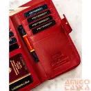 Peterson Női Bőr Pénztárca Ptn Bc-76116-0599 Red