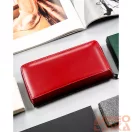 Rovicky Női Pénztárca - Echo És Természetes Bőr Rpn-25-Lak-5739 Red
