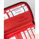 Rovicky Női Pénztárca - Echo És Természetes Bőr Rpn-25-Lak-5739 Red