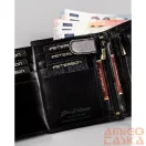 Peterson Férfi Bőr Pénztárca N575-Vt Black