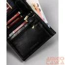 Peterson Férfi Bőr Pénztárca N575-Vt Black