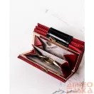 Peterson - Női Bőr Pénztárca - Piros - Ptn 42329-Sh Red