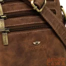 Peterson Férfi Bőr Oldaltáska Ptn 250-Nsh-4857 Tan