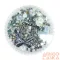 Körömdíszítő Box - G20284 - Kék Mix – Kristály, Gyöngyök És 3D Rózsák