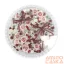 Körömdíszítő Box - G20284 - Piros Mix – Kristály, Gyöngyök És 3D Rózsák