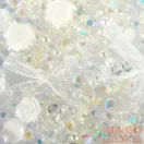 Körömdíszítő Box - G20284 - Gyöngyház Mix – Kristály, Gyöngyök És 3D Rózsák