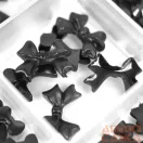 Körömdíszítő 3D Box - G20286 Fekete - Kristály És 3D Masni