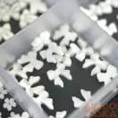 Körömdíszítő 3D Box - G20286 Fehér - Kristály És 3D Masni