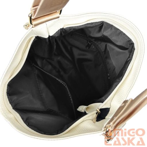 Zellia Női Válltáska/Hátizsáká Alakítható 19010 Holo Beige
