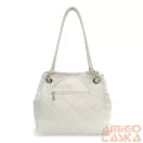 Zellia Női Válltáska 24015 Beige Matt - Steppelt -