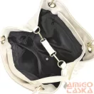 Zellia Női Válltáska 24015 Beige Matt - Steppelt -