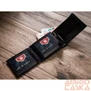 Peterson Férfi Bőr  Pénztárca Ptn 304.01 2-1-1 Black+Red