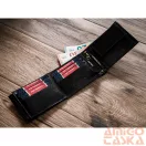 Peterson Férfi Bőr  Pénztárca Ptn 304.01 2-1-1 Black+Red