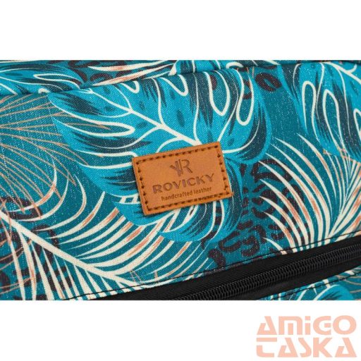 Rovicky Hátizsák | Kézipoggyász - Mintás - R-Pl-01-0453 S16 - 40 X 25 X 20 Cm - Csillámnos