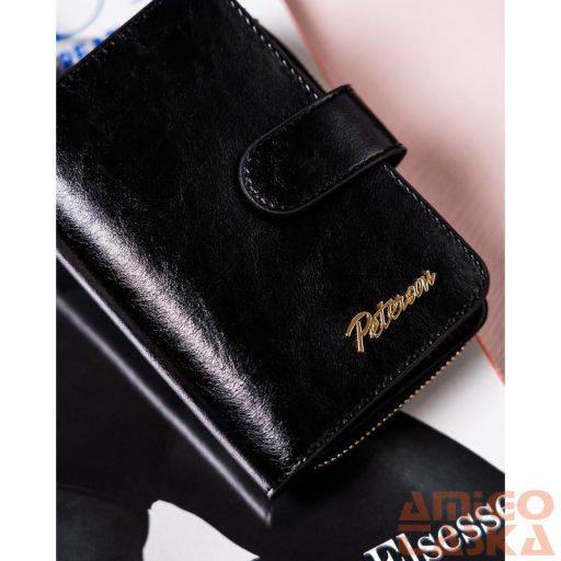 Peterson Női Bőr Pénztárca  Ptn Pl-602-0721 Black