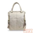 Zellia Női Hátizsák 24122 Beige-Arany - Diamond-Groove -