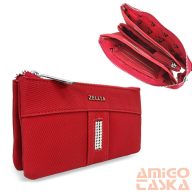 Zellia Női Pénztárca Hz-127 D217 - 2181D - Red - Piros