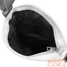 Zellia Női Oldaltáska Zlb103 Fehér-Ezüst - Glass -