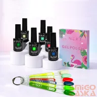 Next By Zellia Nail Gel Polish Summer Szett 6X10Ml - ZSK-03