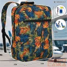 Rovicky Hátizsák | Kézipoggyász - Mintás - R-Pl-01-0439 S14 - 40 X 25 X 20 Cm - Csillámnos