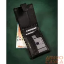 Férfi Bőr Pénztárca R-N992L-Gat-8960 Fekete