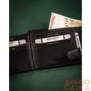 Férfi Bőr Pénztárca R-N992L-Gat-8960 Fekete