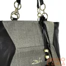 Zellia Női Válltáska 26071 Fekete-Arany - Ch -