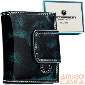  Peterson Női Bőr Pénztárca Ptn Ps329-Fds-1879 Green - Zöld