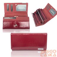 Jennifer Jones Női Bőr Pénztárca 5289-2 Piros