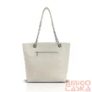 Zellia Női Válltáska 25134F Beige-Arany  - Virág Dísszel -