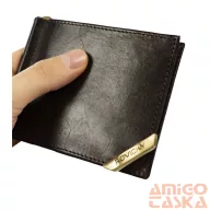 Férfi Bőr Pénztárca N1908-Rvtm-Gl-9836