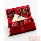 Peterson Női Bőr Pénztárca Ptn 42106-Cb-8720 Red - Piros