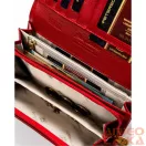 Peterson Női Bőr Pénztárca Ptn 42106-Cb-8720 Red - Piros