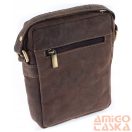 Férfi Bőr Oldaltáska 250-Mh-6388 Brown