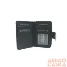 Jennifer Jones Női Bőr Pénztárca 5198-2 Fekete - Kis Méret -