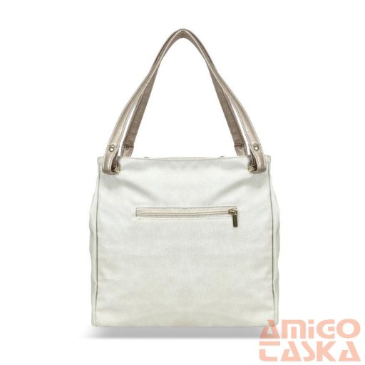 Zellia Női Válltáska Zlb248 Beige-Arany - Pearl-Brw -