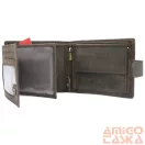 Peterson Férfi Bőr Pénztárca N992L-Chm-M-8596 Sötét Barna