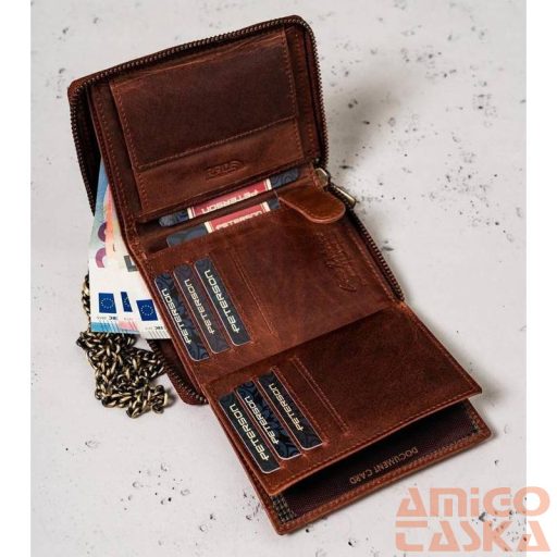 Peterson Férfi Bőr Pénztárca N4C-03-Hwm-1