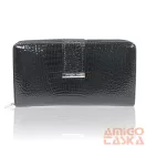 Jennifer Jones Női Bőr Pénztárca 5280-2 Fekete - Közepes Méret