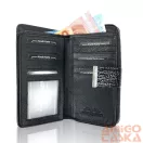 Jennifer Jones Női Bőr Pénztárca 5280-2 Fekete - Közepes Méret