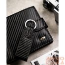 Peterson Férfi Bőr Pénztárca Szett + Kulcstartóval Ptn Pk5-N992L-6877 Bl