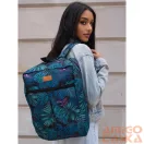 Rovicky Hátizsák | Kézipoggyász - Mintás - R-Pl-01-0460 S17 - 40 X 25 X 20 Cm - Csillámnos