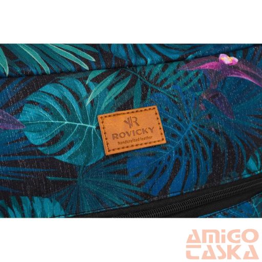 Rovicky Hátizsák | Kézipoggyász - Mintás - R-Pl-01-0460 S17 - 40 X 25 X 20 Cm - Csillámnos