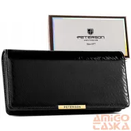 Peterson Női Pénztárca Ptn 005-Nf8-2691 Black - Fekete